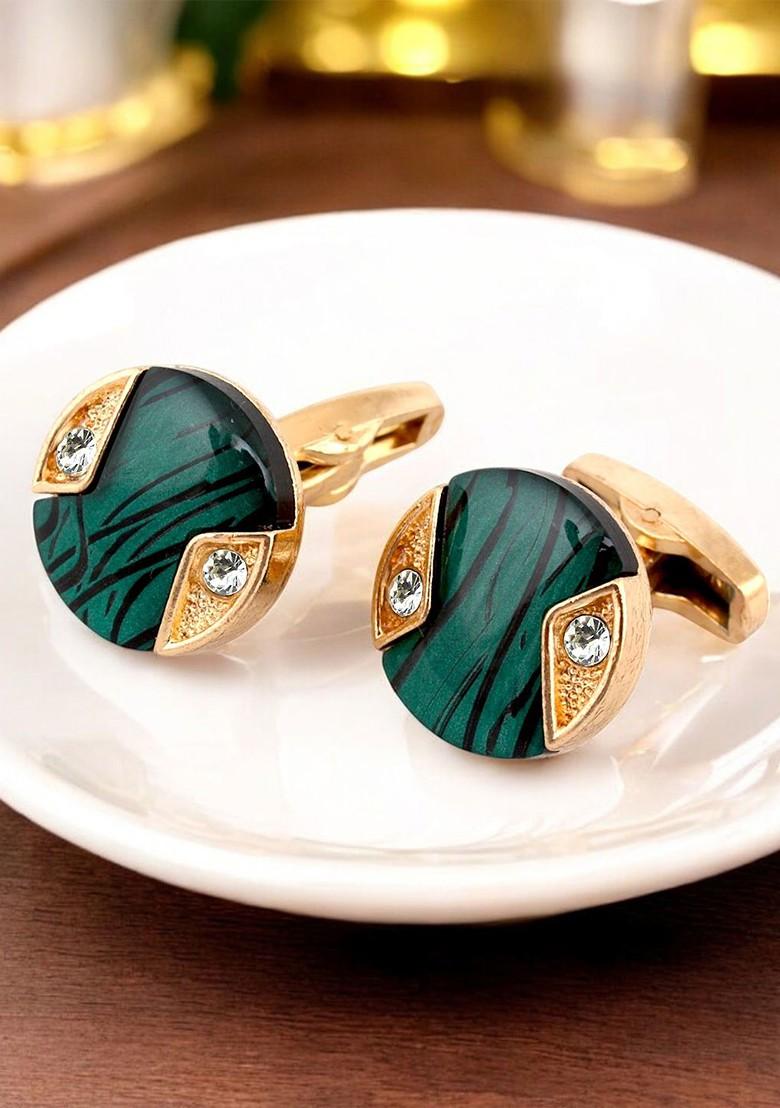 Gold Studs Gold Plated Cuffling For Men
