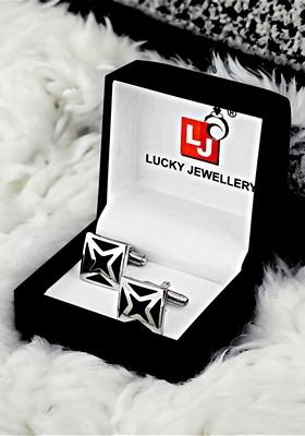 Silver Studs Silver Plated Cuffling For Men