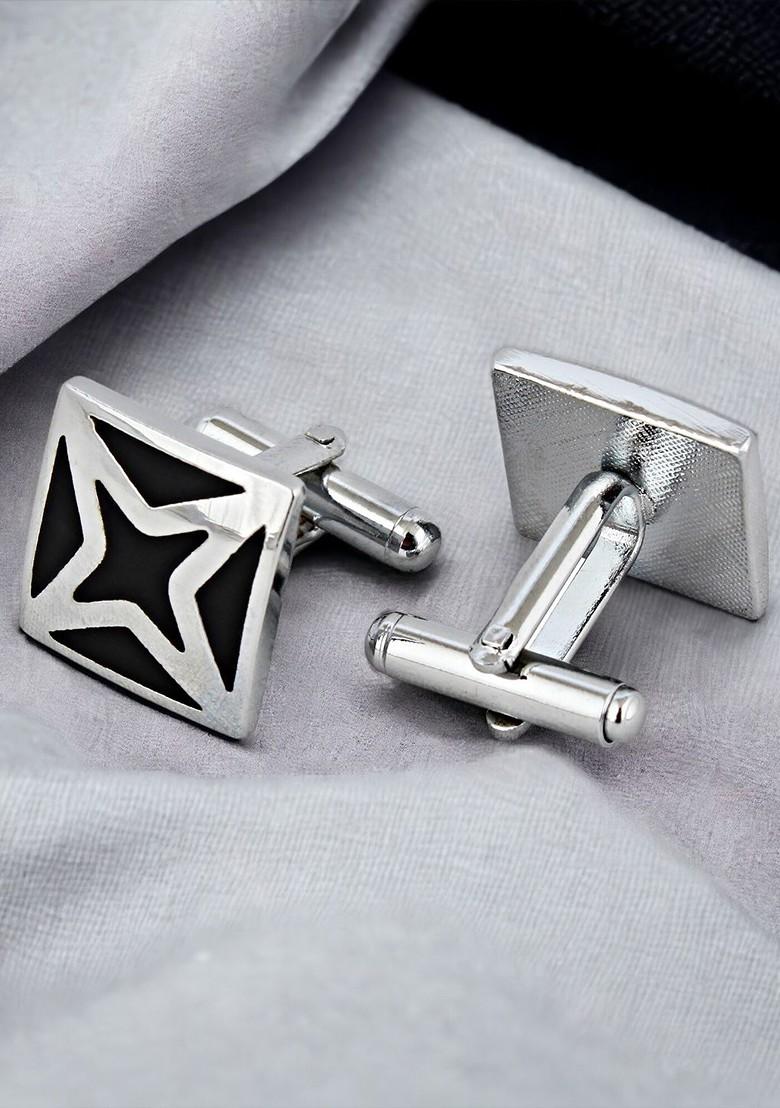 Silver Studs Silver Plated Cuffling For Men