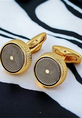 Gold Studs Gold Plated Cuffling For Men