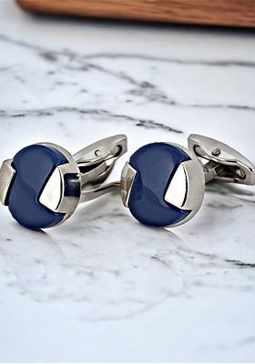 Silver Studs Silver Plated Cuffling For Men