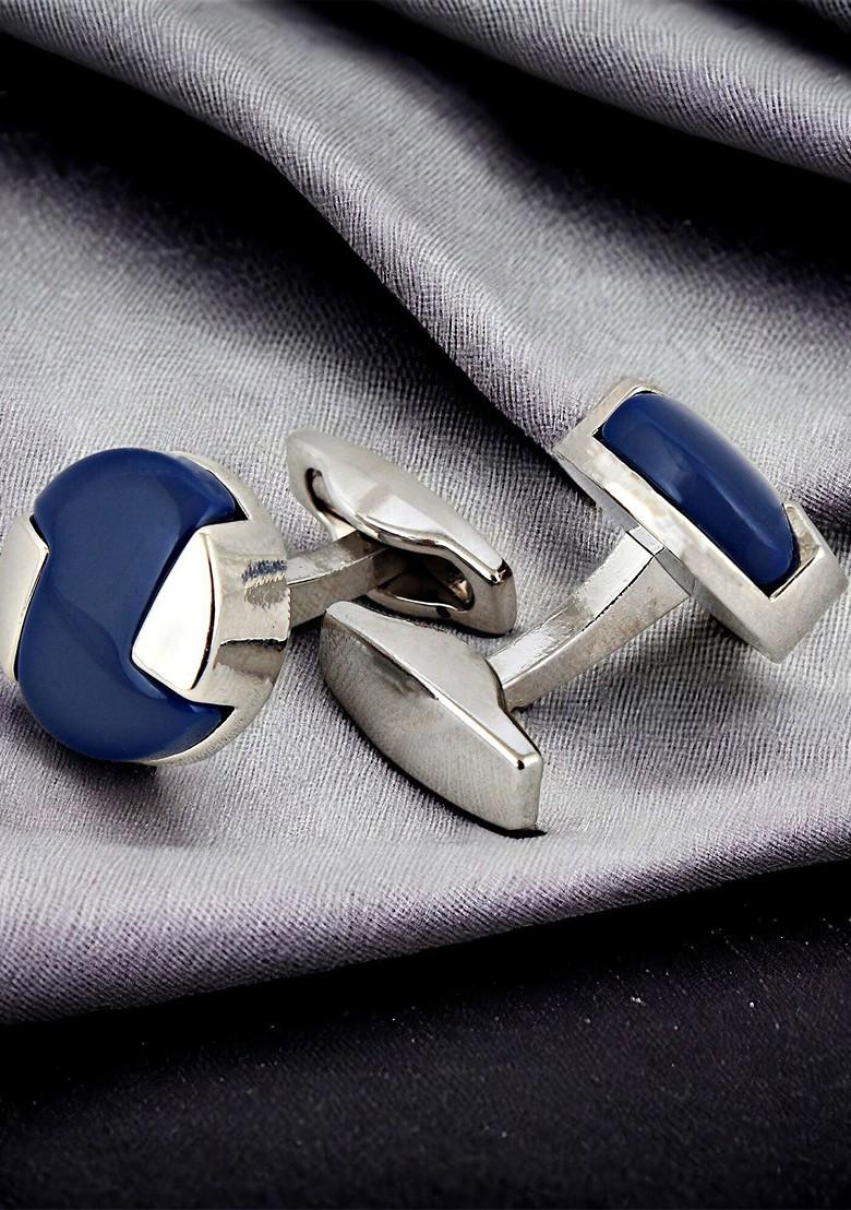 Silver Studs Silver Plated Cuffling For Men