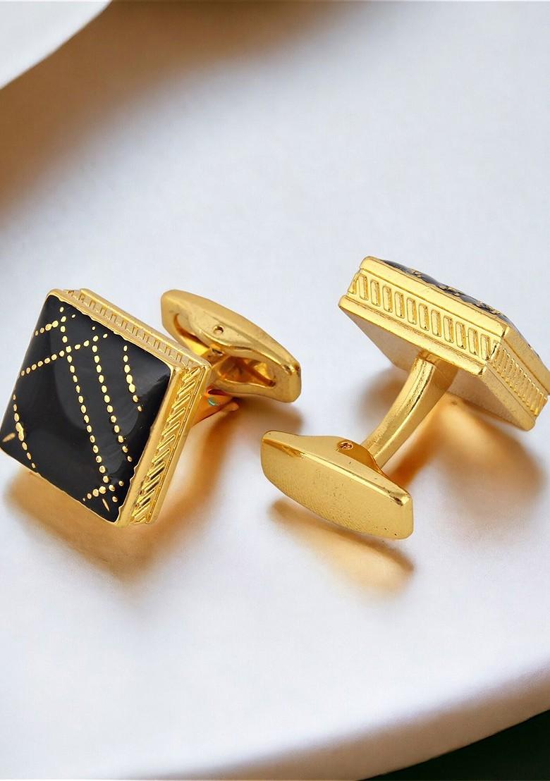 Gold Studs Gold Plated Cuffling For Men