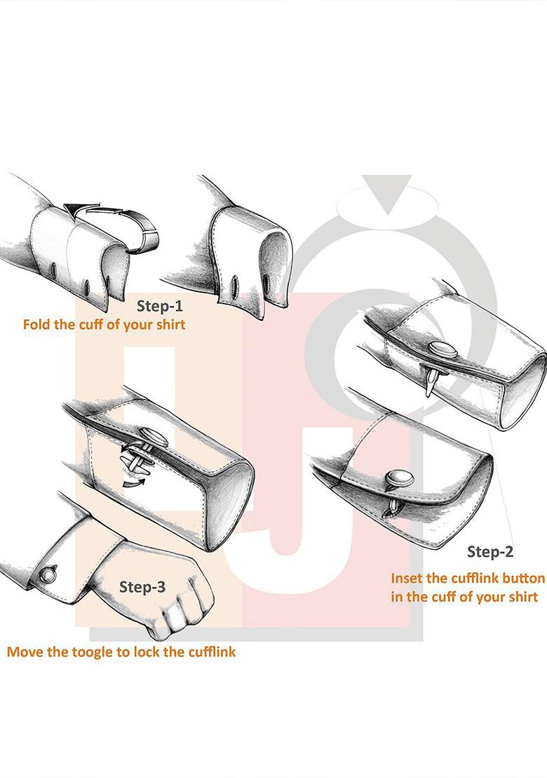 Gold Studs Gold Plated Cuffling For Men