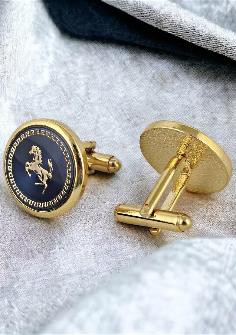 Gold Studs Gold Plated Cuffling For Men