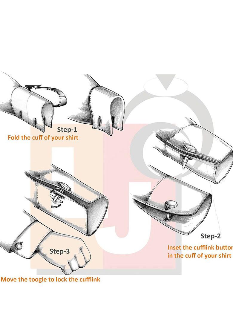 Silver Studs Silver Plated Cuffling For Men