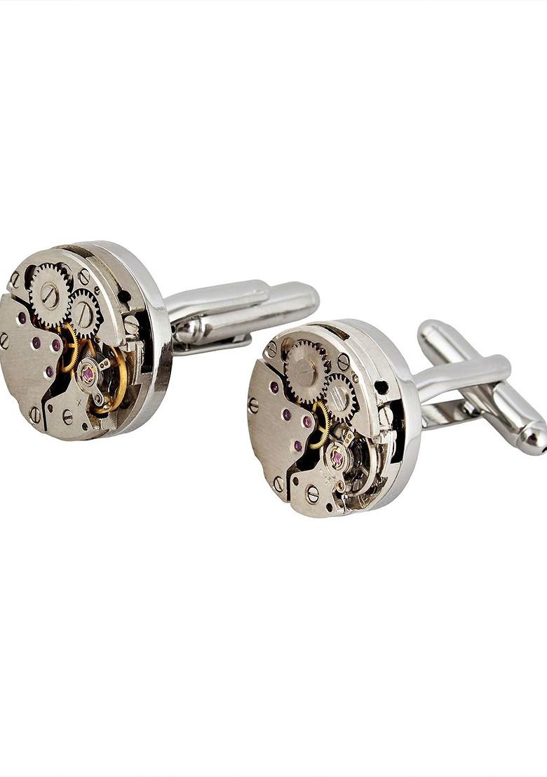 Silver Studs Silver Plated Cuffling For Men