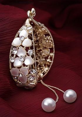 Studded Embellished Claw Clip