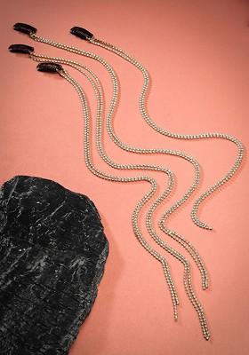 Set Of 4 Embellished Hair Accessory Set