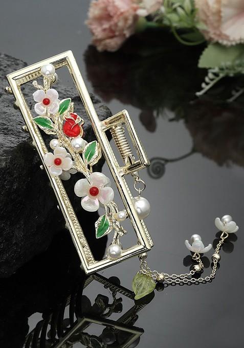 Embellished Claw Clip