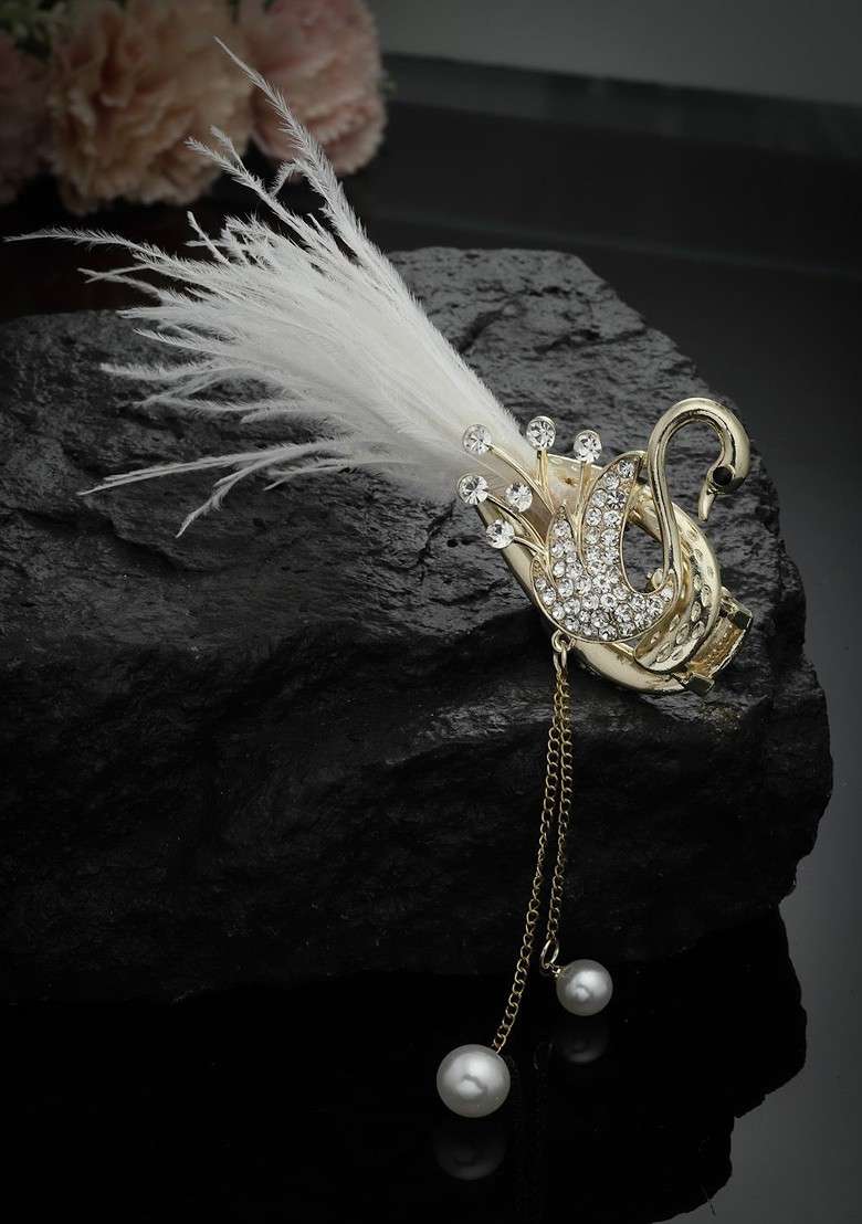 Embellished Banana Clip - Indya