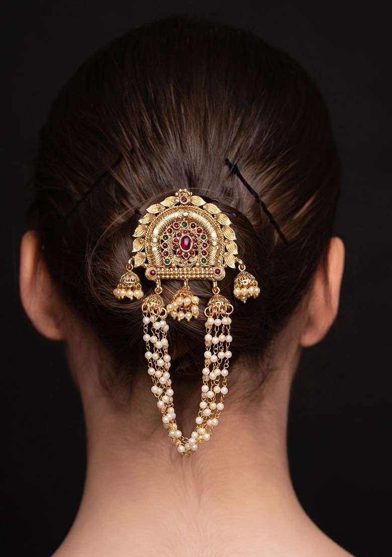Embellished Hair Accessory Set - Indya
