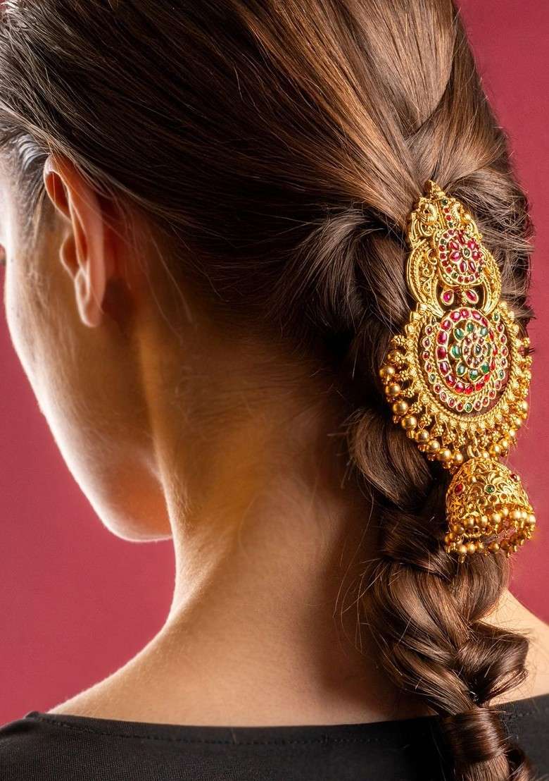 Embellished Hair Accessory Set - Indya
