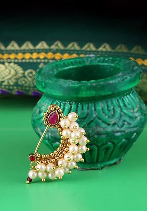 Gold Plated Stud Nosepin