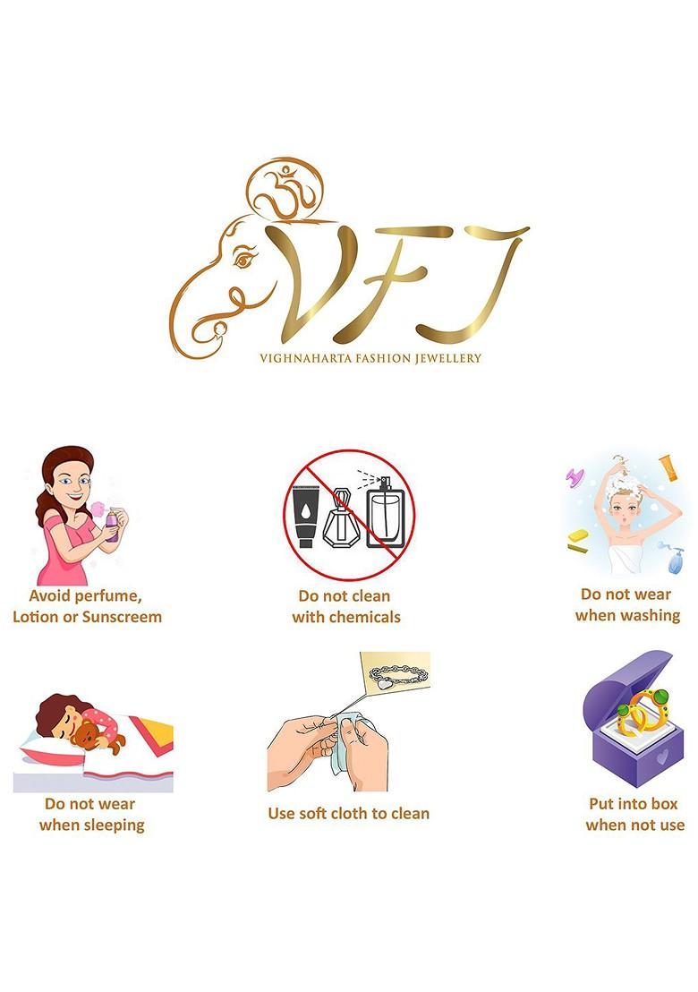 Gold Plated Cz Stone Piercing Maharashtrian Nathiya