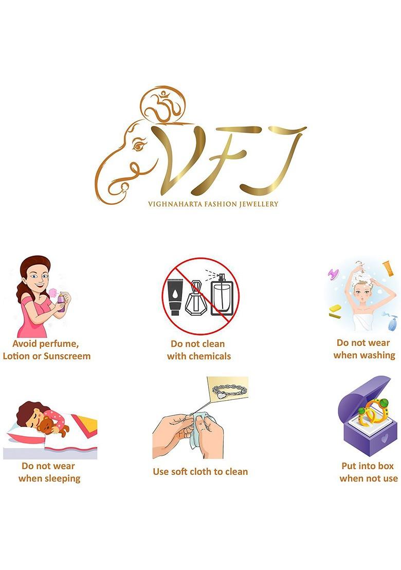 Gold Plated Cz Stone Non Piercing Maharashtrian Nathiya