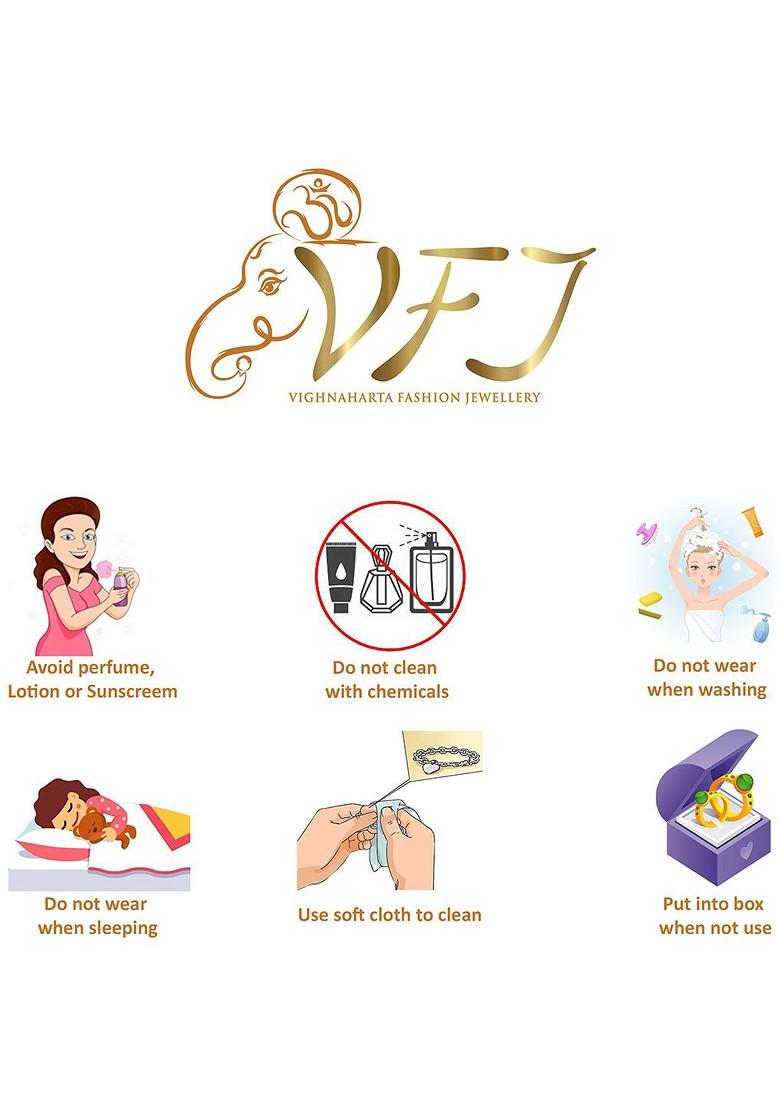 Gold Plated Beaded Maharashtrian Nath Nose Pin