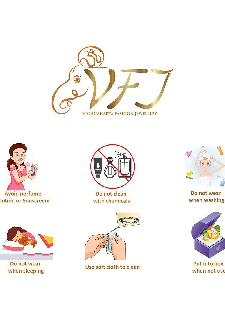 Gold Plated Stone Studded Nosepin