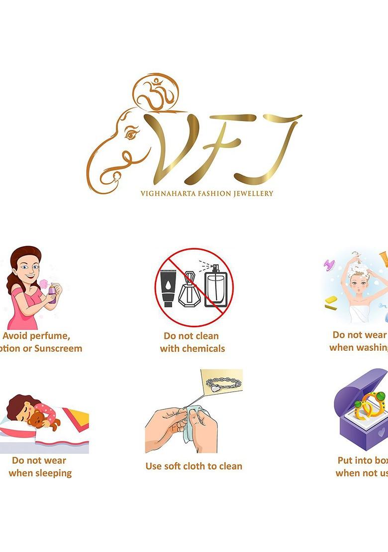 Gold Plated Cz Stone Studded Nosepin