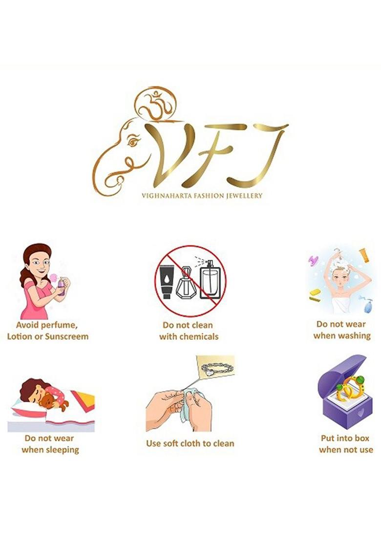 Set Of 2 Gold Plated Pearl Beaded Nosepin