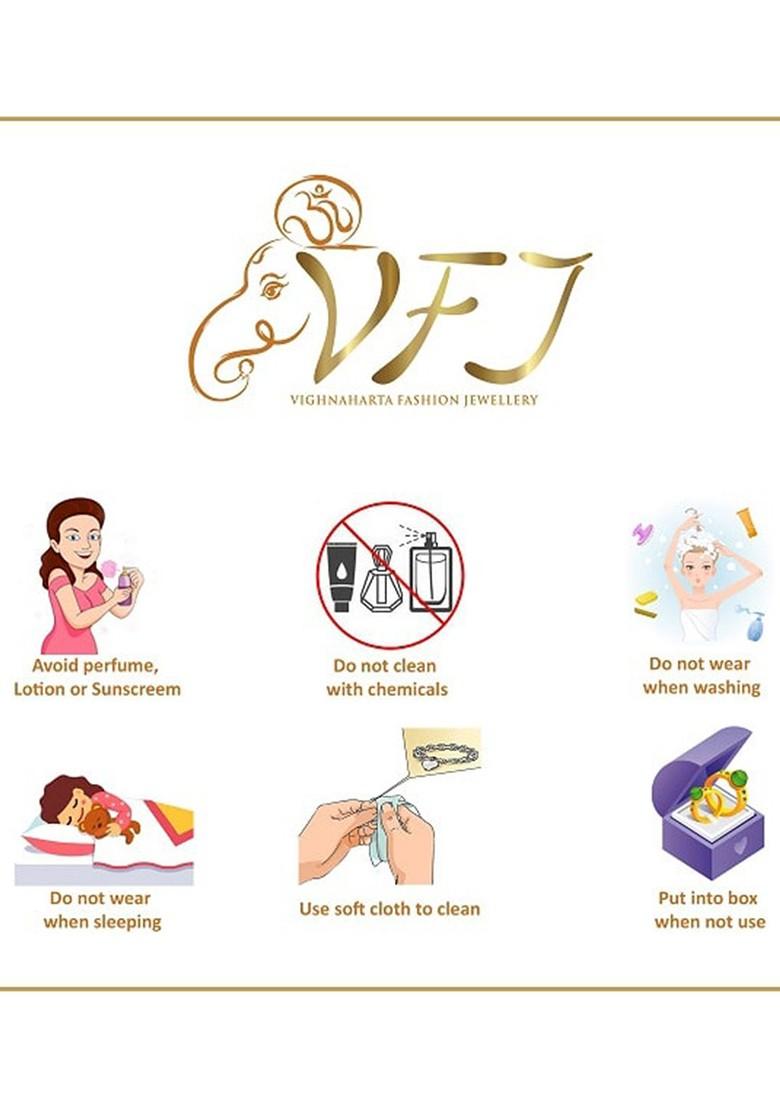 Set Of 2 Gold Plated Pearl Beaded Nosepin