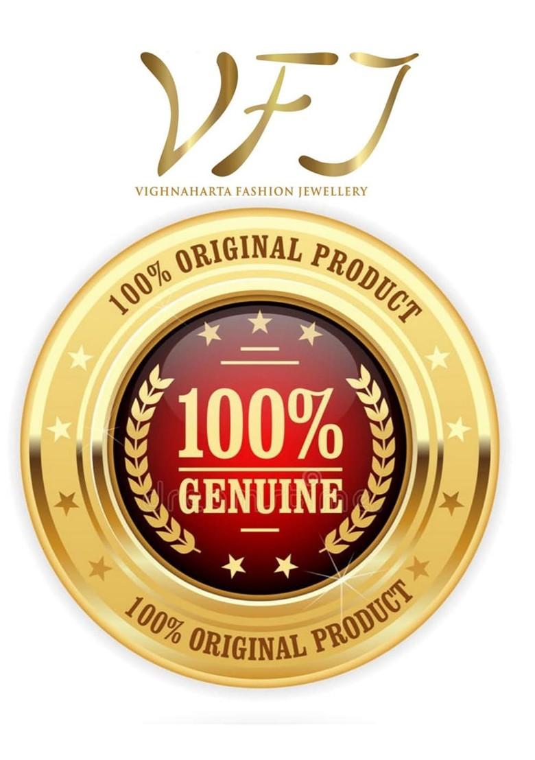 Set Of 2 Gold Plated Stone Studdedand Pearls Beaded Stud Nosepins