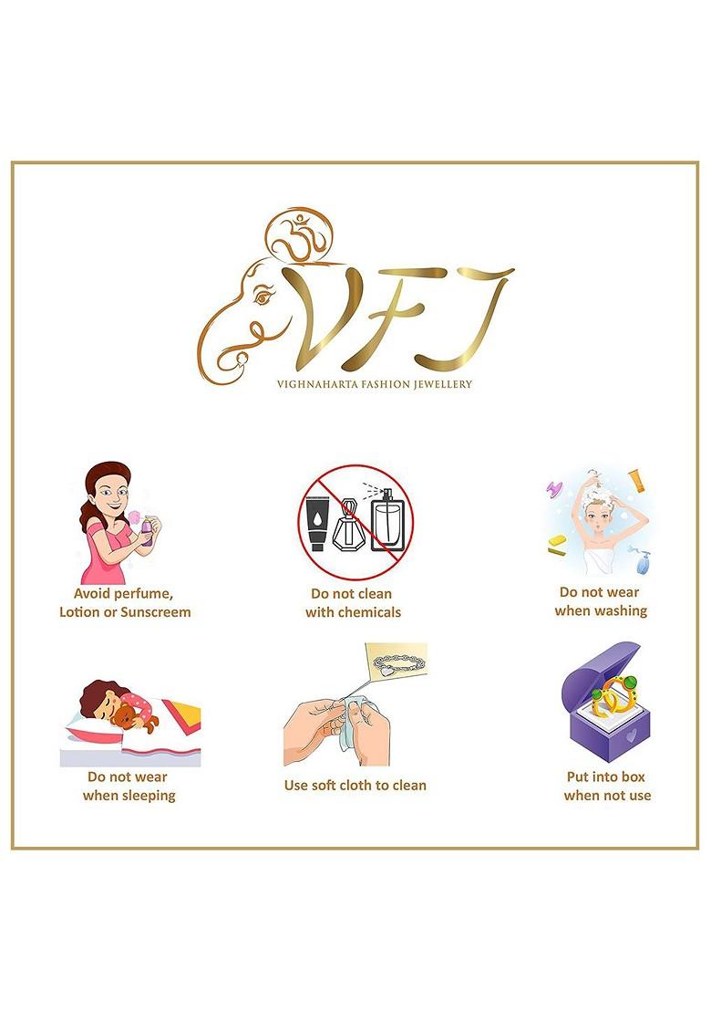 Gold Plated Artificial Beads Stud Nosepin