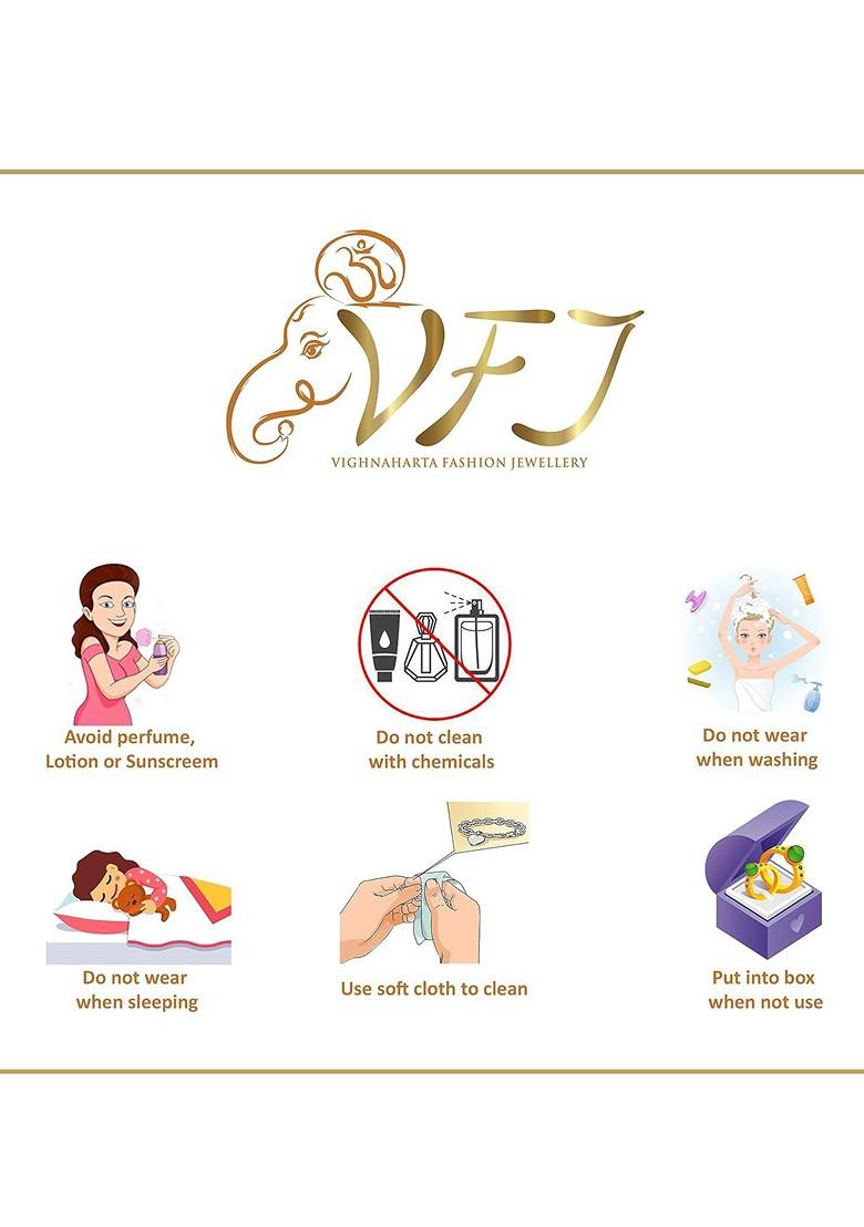 Gold Plated Pearls Stud Nosepin