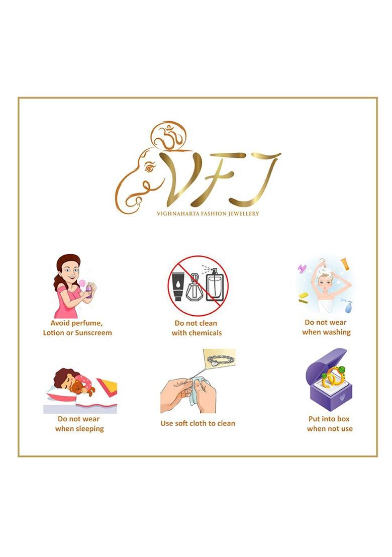 Set Of 2 Gold Plated Beaded Nosepins