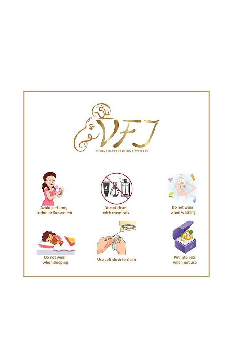 Set Of 2 Gold Plated Cz Studded Clip On Nosepin