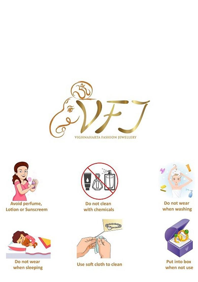 Gold Plated Pearls Studded Nosepin