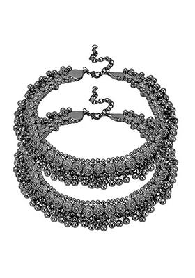 Black Jhhanjhar Anklet