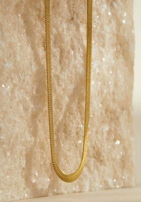 18K Gold Plated Anti Tarnish Minimal Mm Snake Chain Waist Chain