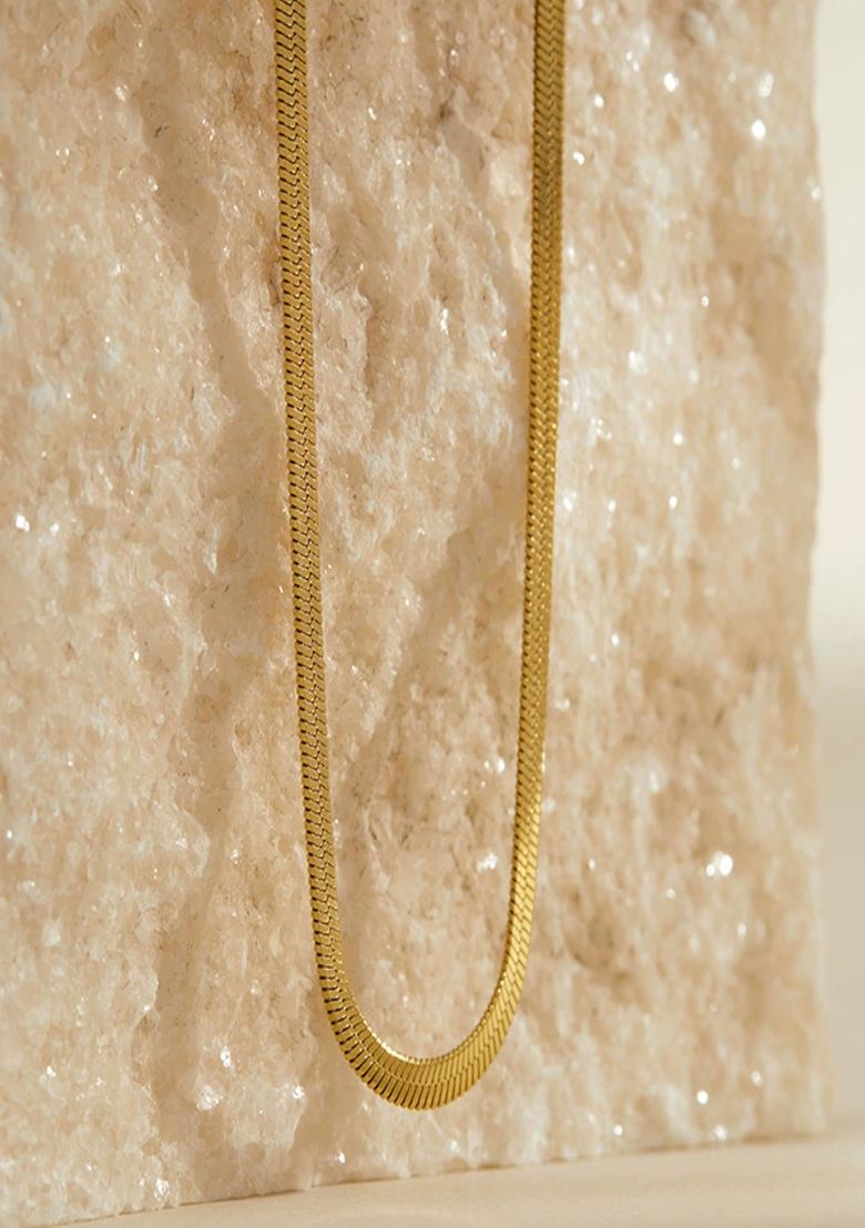 18K Gold Plated Anti Tarnish Minimal Snake Chain Waist Chain
