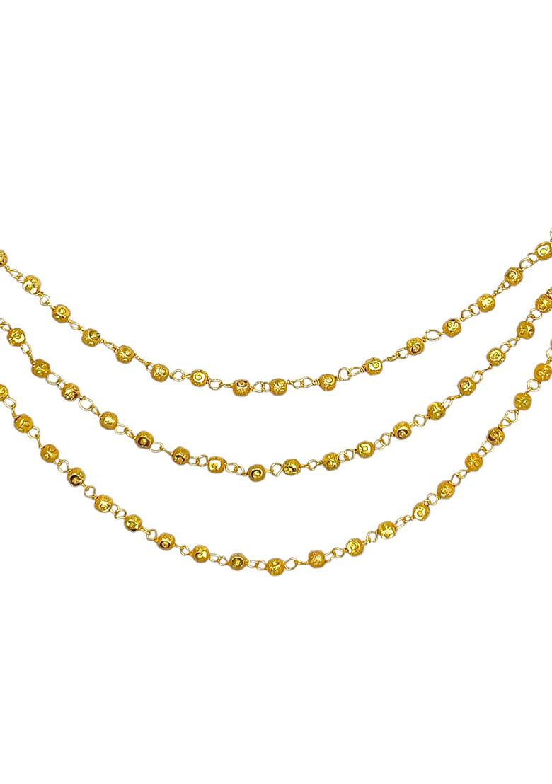 Gold Plated Layered Ear Chain