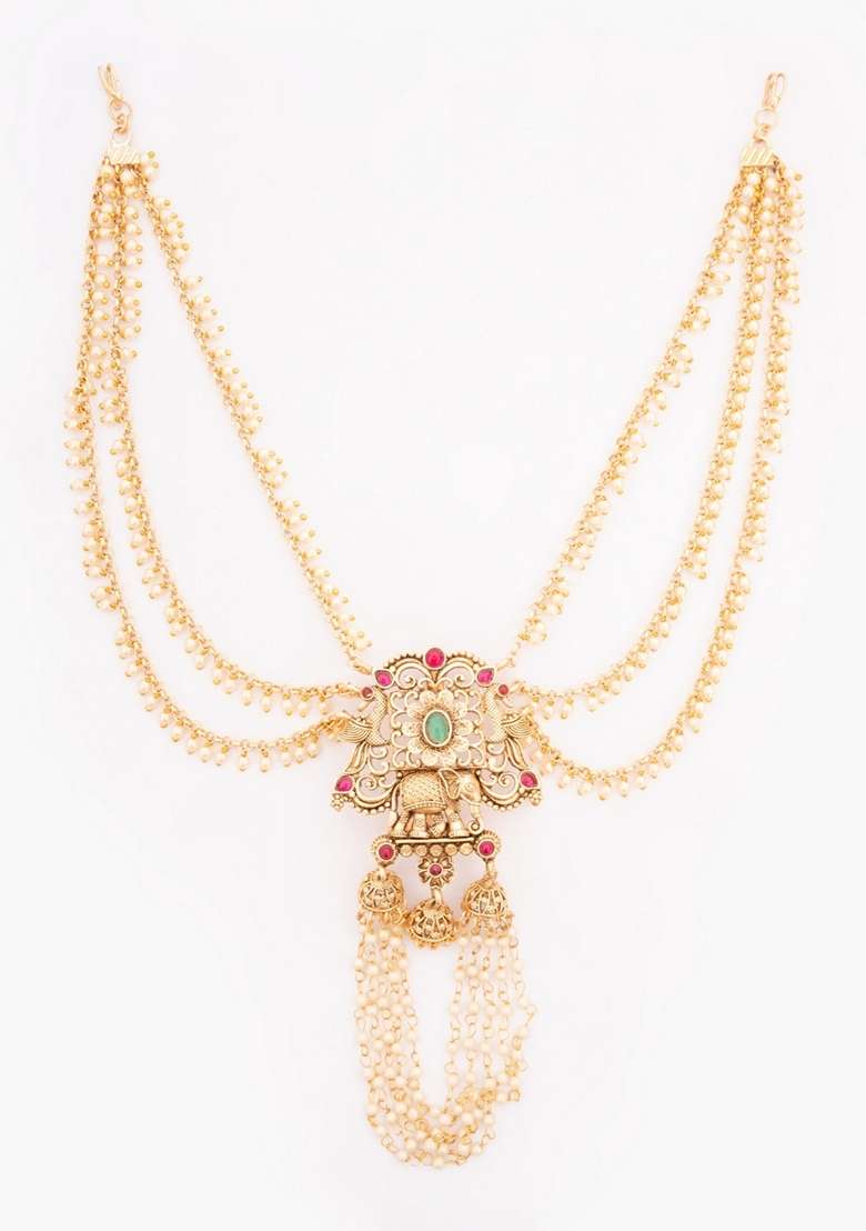 Women Embellished Hair Accessory Set - Indya