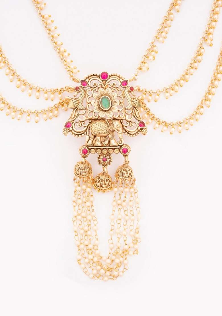 Women Embellished Hair Accessory Set - Indya