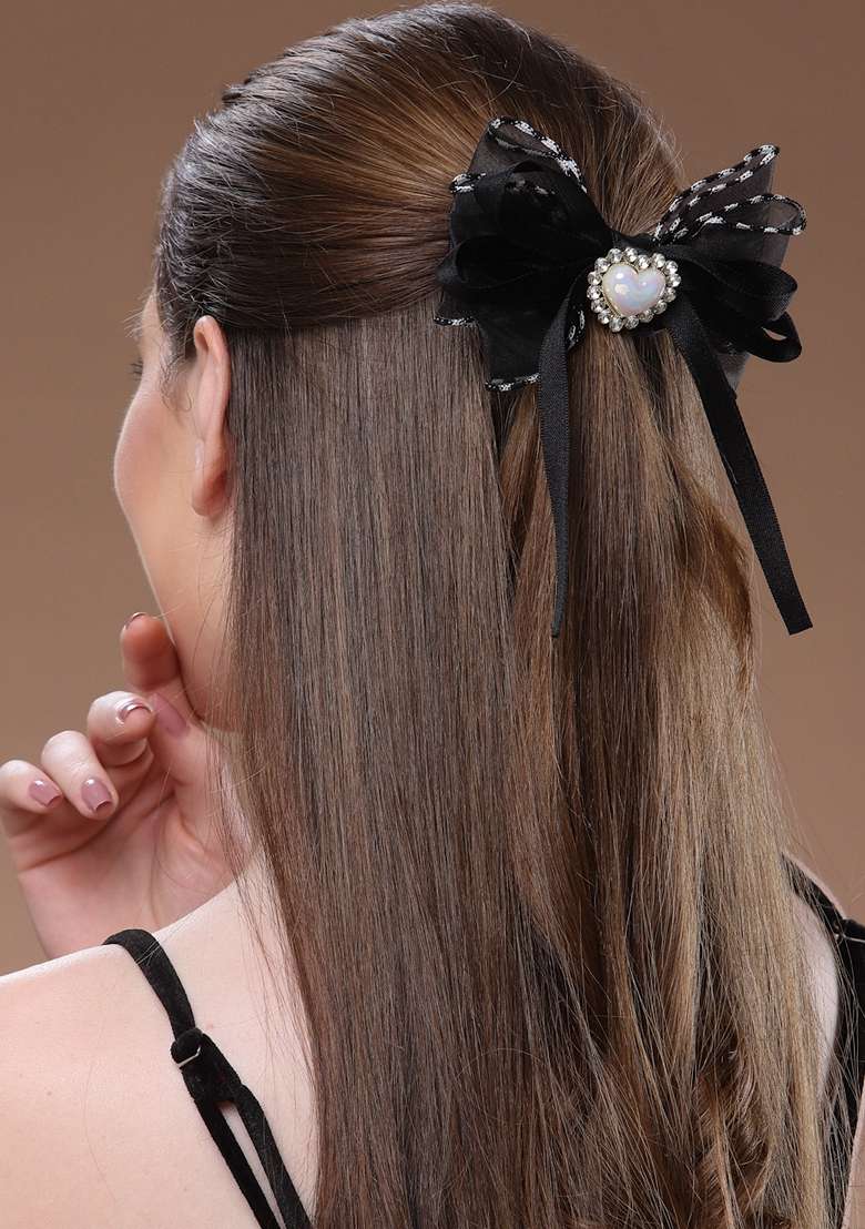 Women Embellished Ponytail Holders - Indya
