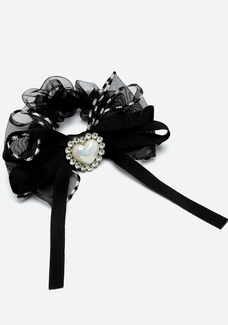 Women Embellished Ponytail Holders - Indya