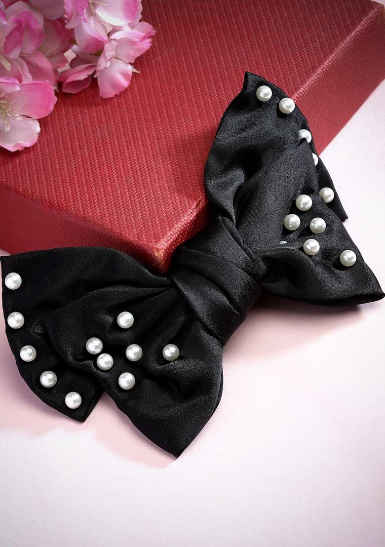 Women Embellished French Barrette Clip - Indya
