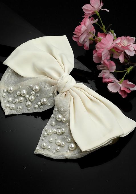 Women Embellished French Barrette Clip