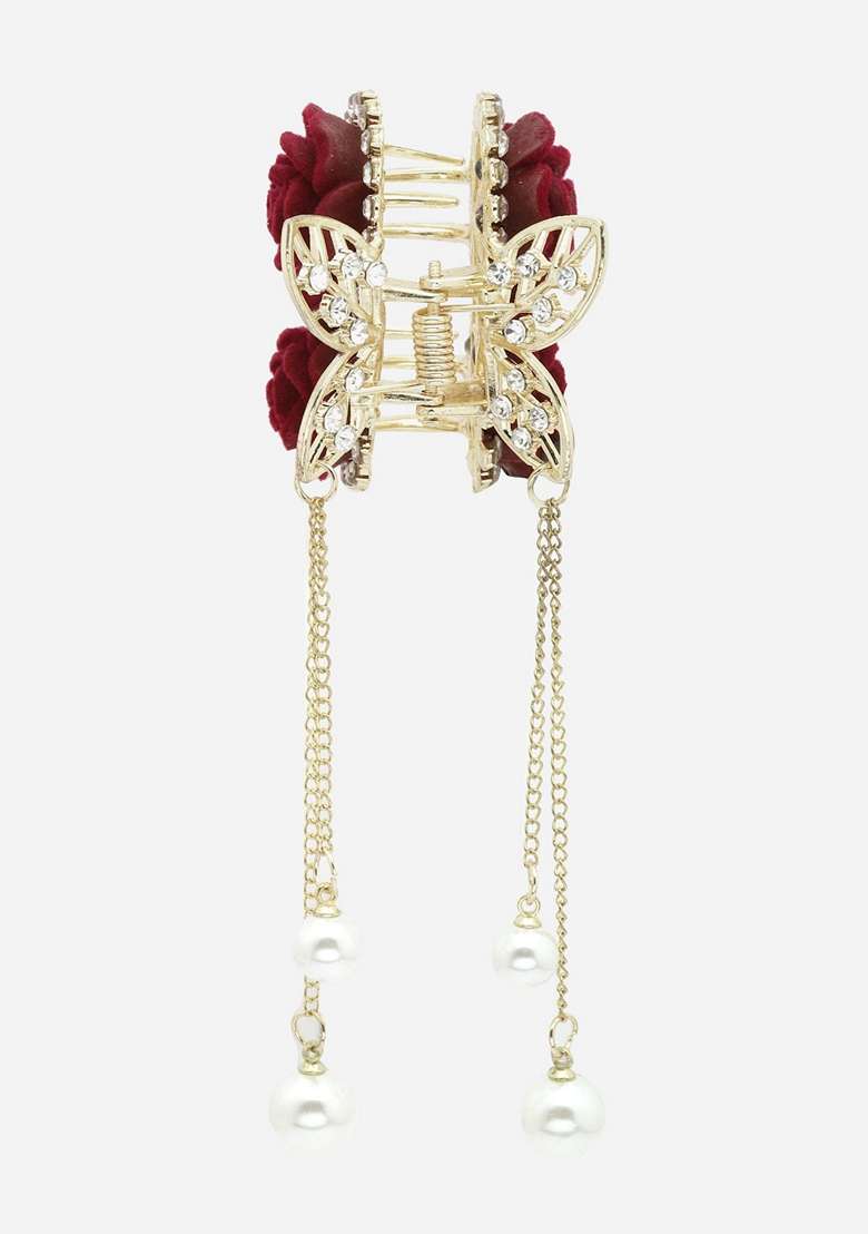 Women Embellished Claw Clip - Indya