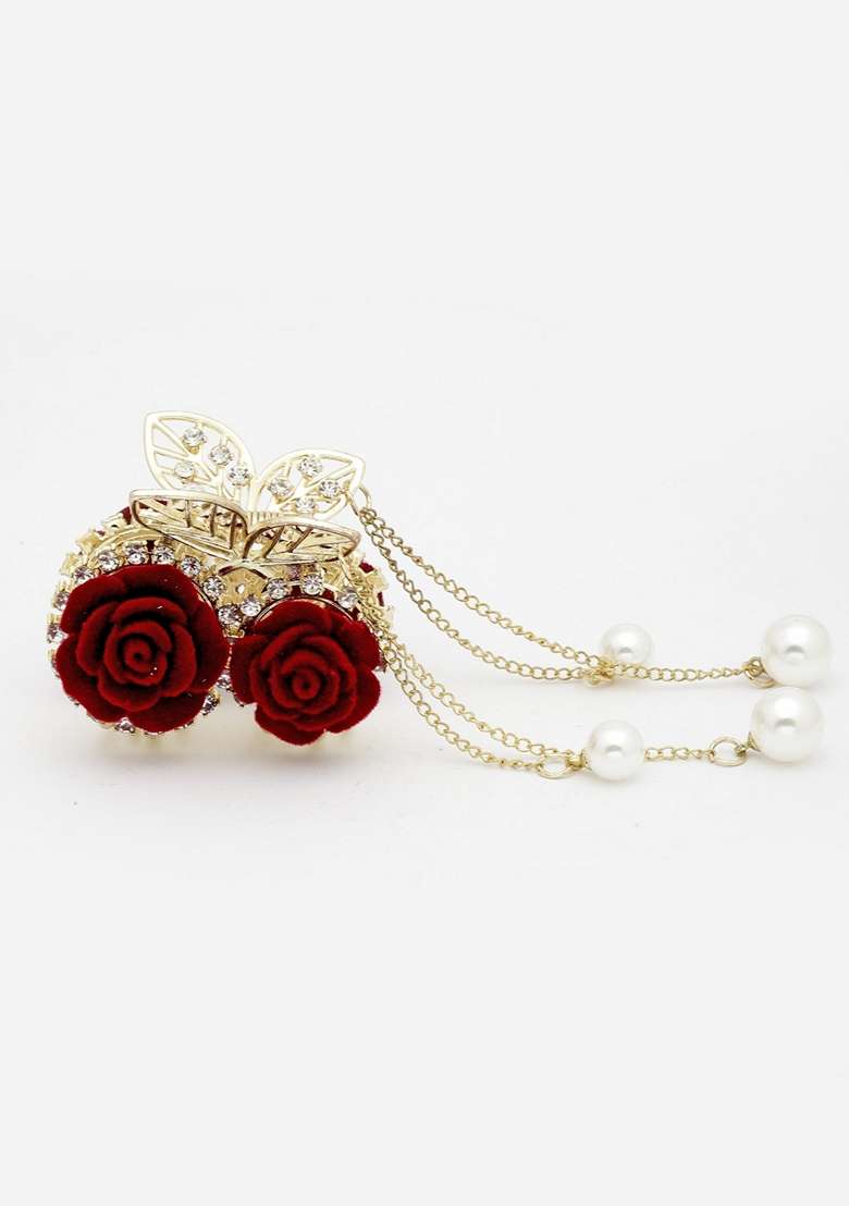 Women Embellished Claw Clip - Indya