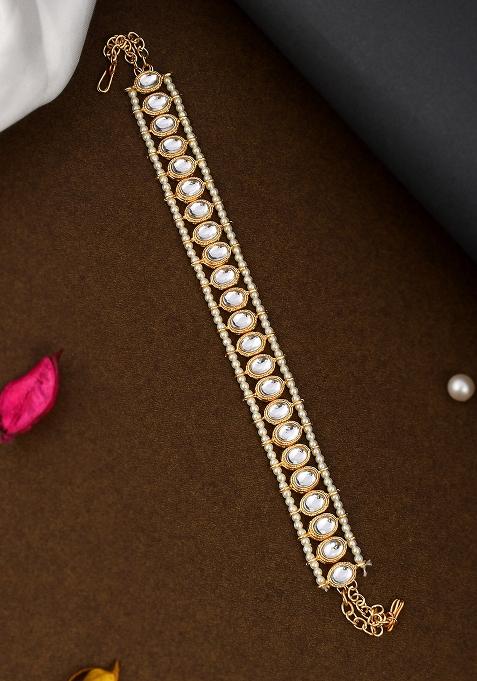 Embellished Kundan Handcrafted Mathapatti
