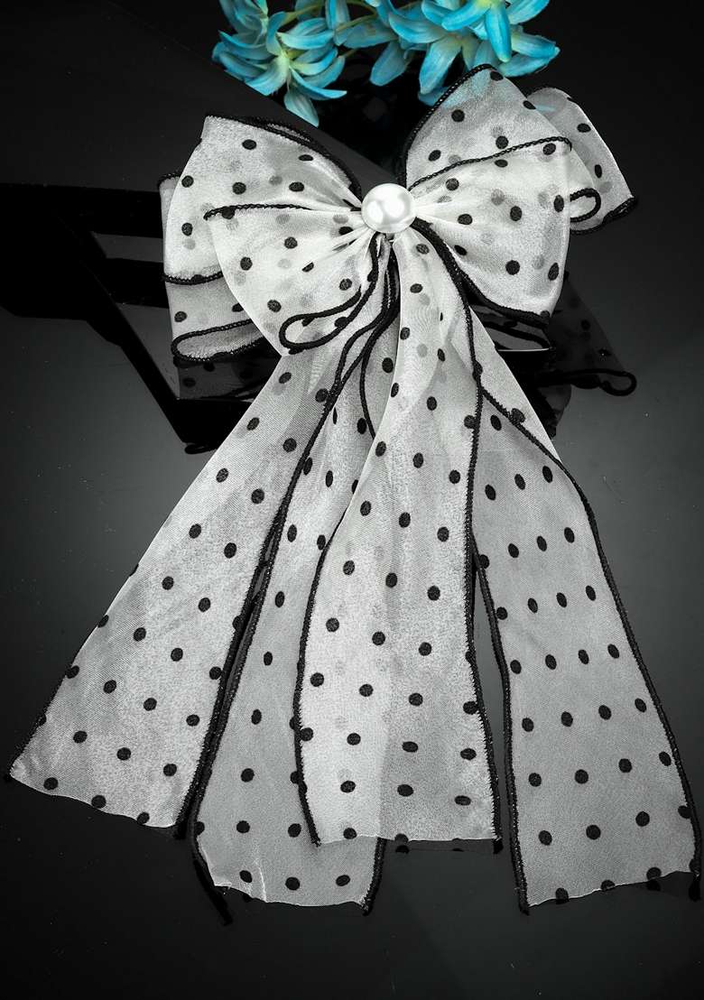 Women Embellished French Barrette Clip - Indya