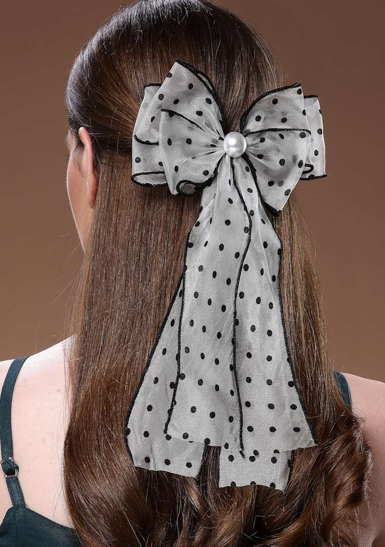 Women Embellished French Barrette Clip - Indya