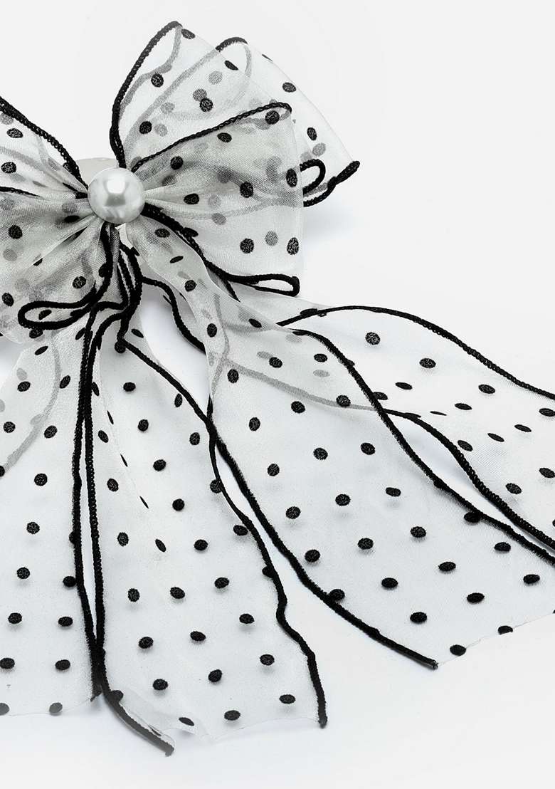 Women Embellished French Barrette Clip - Indya