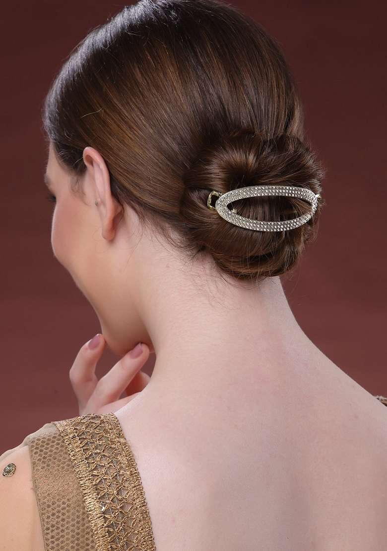 Women Embellished Claw Clip - Indya