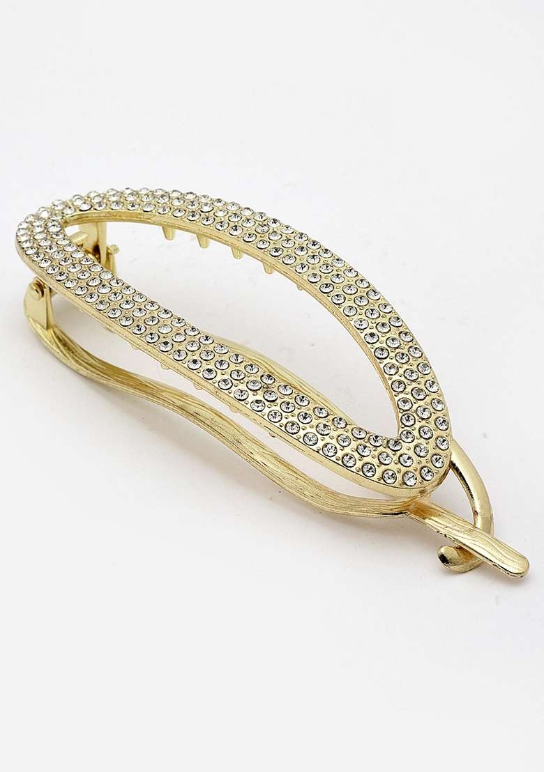 Women Embellished Claw Clip - Indya