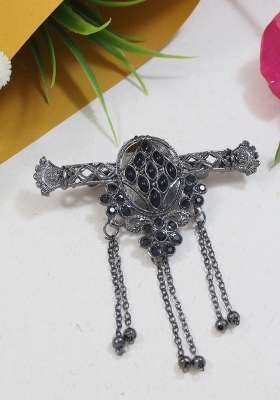 Black Platinum Plating Zinc Alloy Brooch